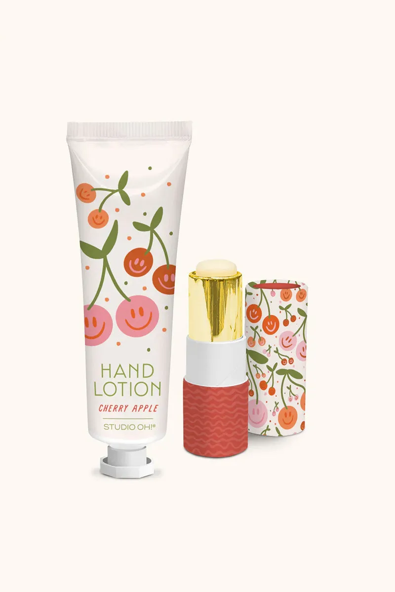 Studio Lip Balm & Lotion Set
