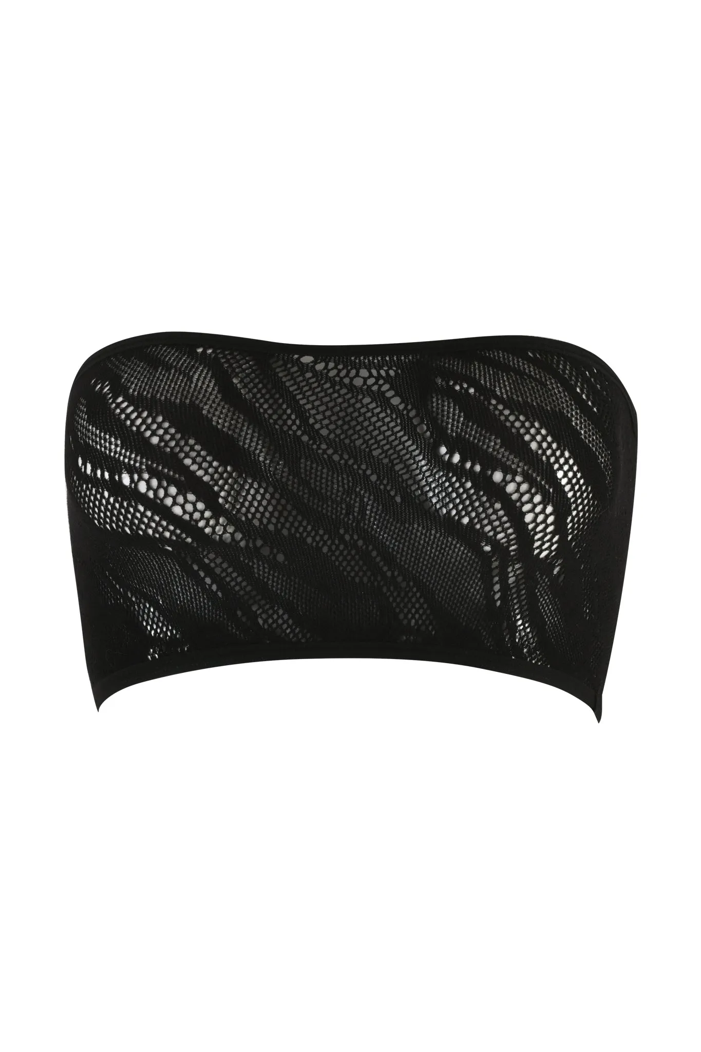 TARAJI BANDEAU - BLACK : ZEBRA