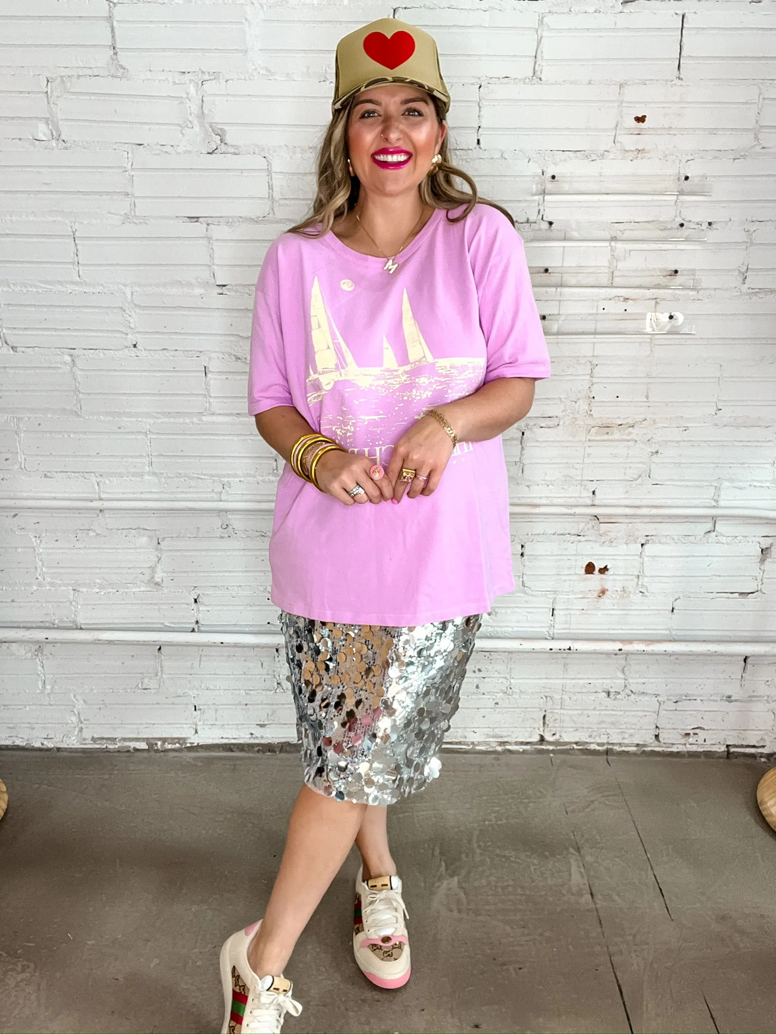 The Beach Boys Oversized Ringer Tee