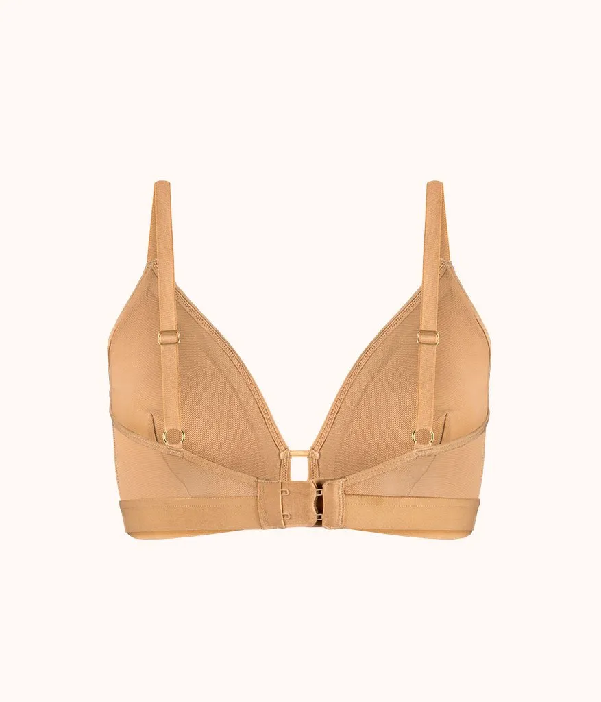 The Busty Bralette: Warm Oak