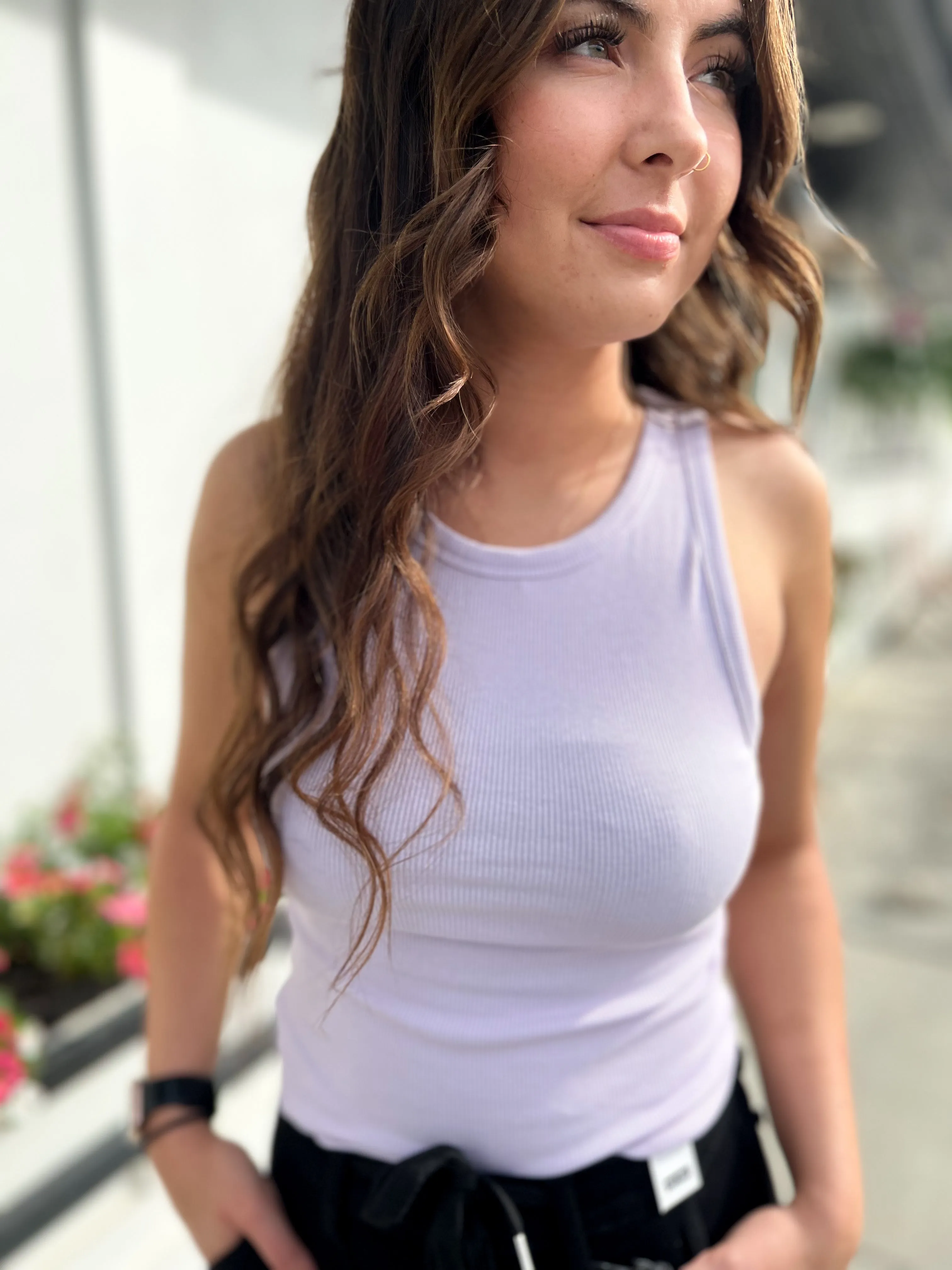 The Dannie Ribbed Tank- More Colors