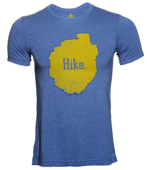 The Hike Tee - Men's T-Shirt Blue