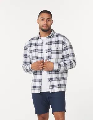 Trek Shirt: Navy Plaid