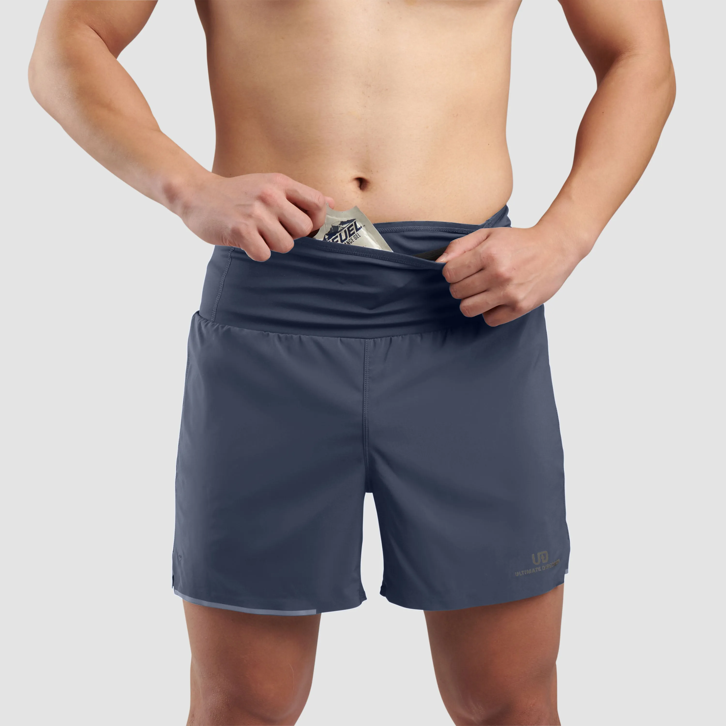 Ultimate Direction Men's Velum Short 5" - Navy