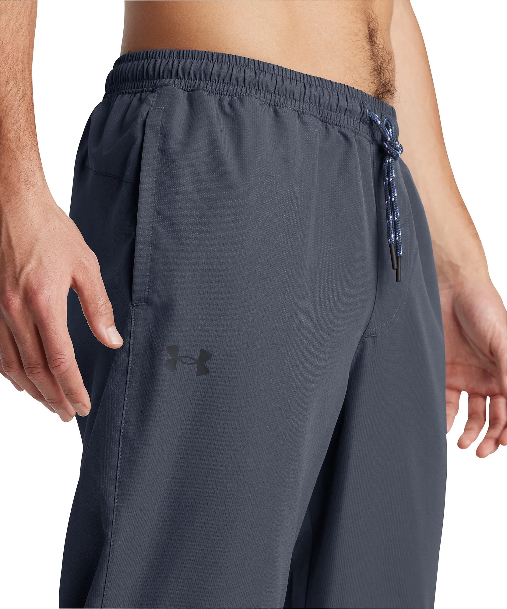 Under Armour Icon Legacy Windbreaker Mens Running Pants - Grey