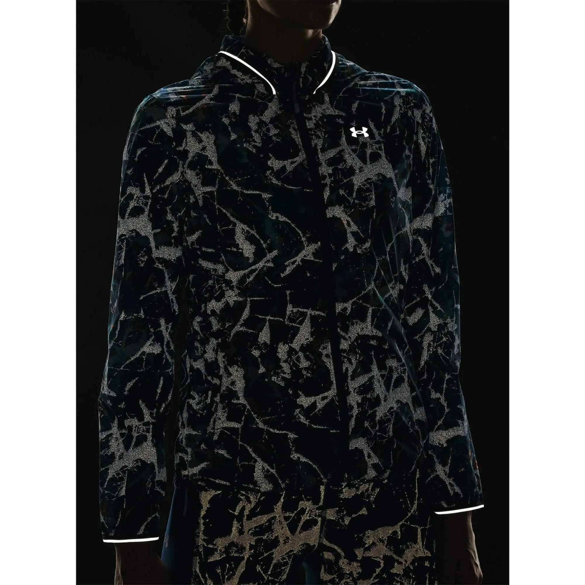 Under Armour Storm OutRun The Cold Womens Running Jacket - Blue