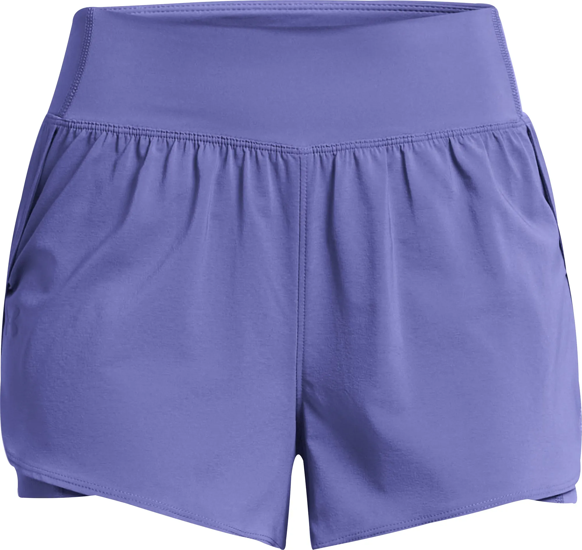 Under Armour Vanish 2 In 1 Womens Running Shorts - Purple