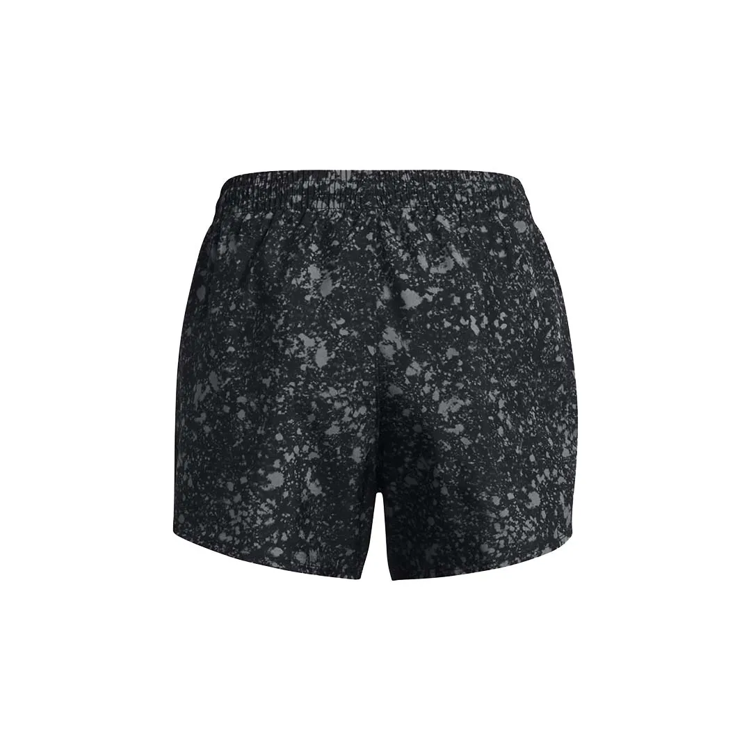 Under Armour Womens Fly By 3'' Printed Shorts | 1382439-001