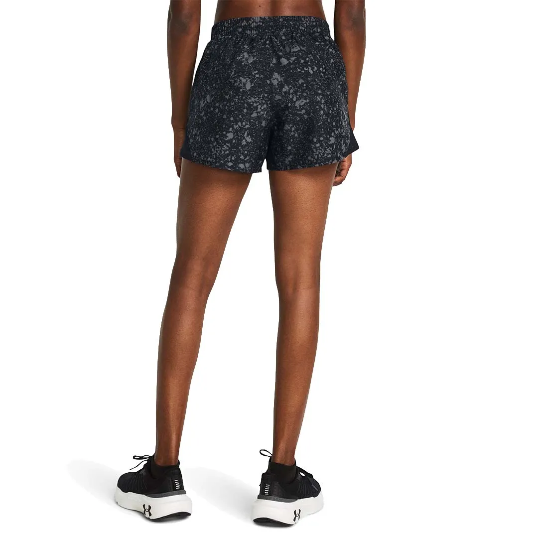 Under Armour Womens Fly By 3'' Printed Shorts | 1382439-001