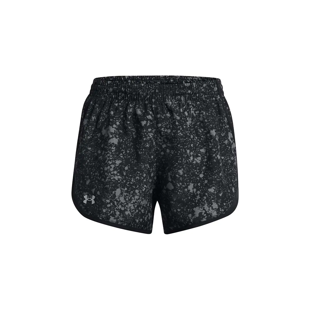 Under Armour Womens Fly By 3'' Printed Shorts | 1382439-001