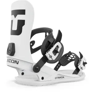 Union Strata Snowboard Bindings Mens White