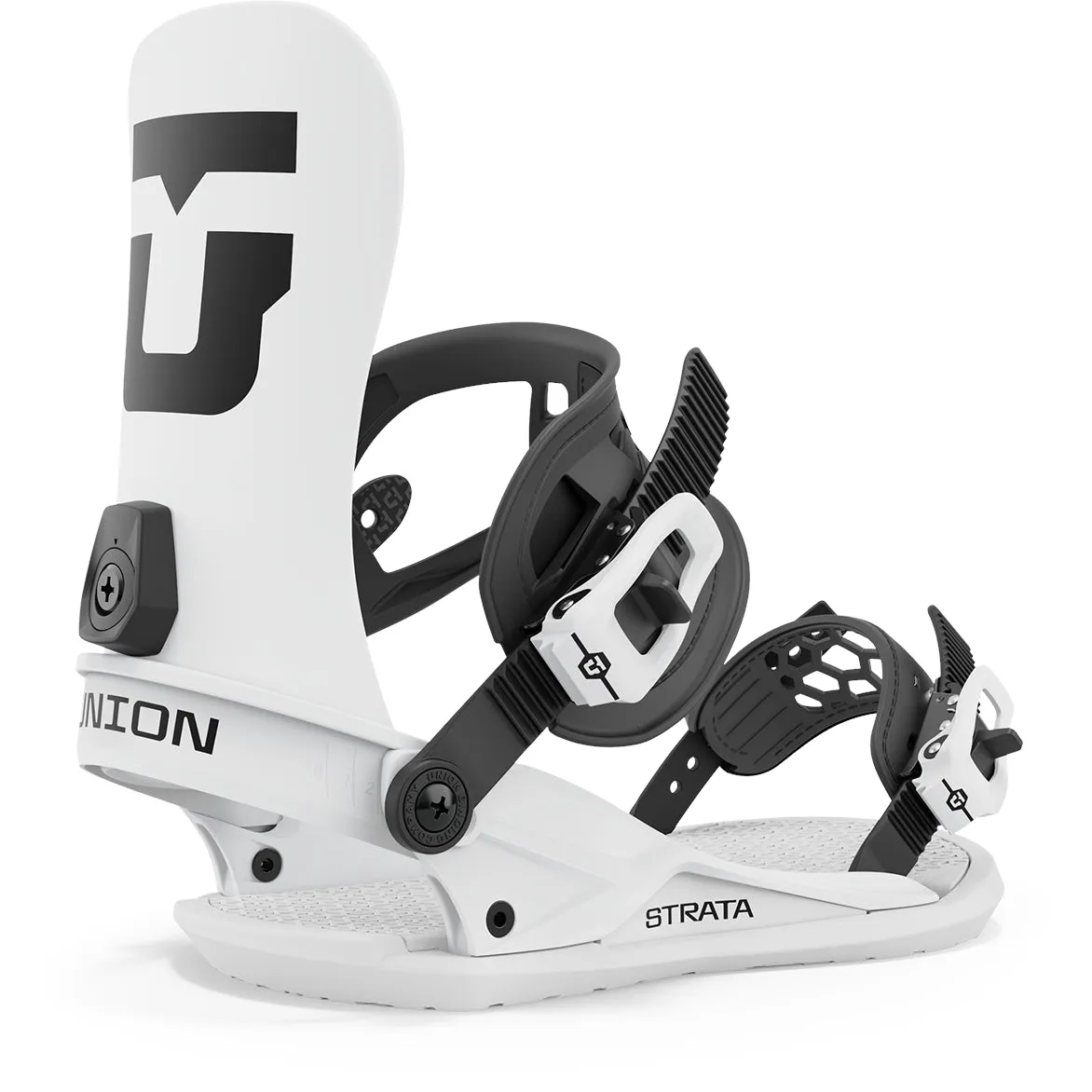 Union Strata Snowboard Bindings Mens White