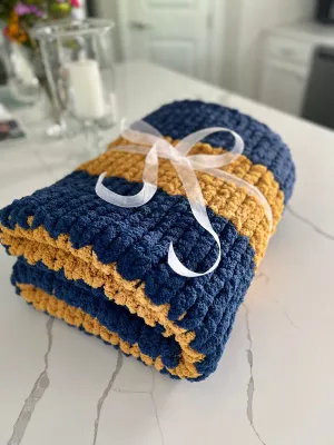 University of Michigan Cozy Throw