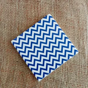 Vibrant Porcelain Coasters with Playful Patterns