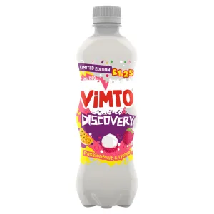 Vimto Discovery Passionfruit & Lychee 500ml (Case of 12)