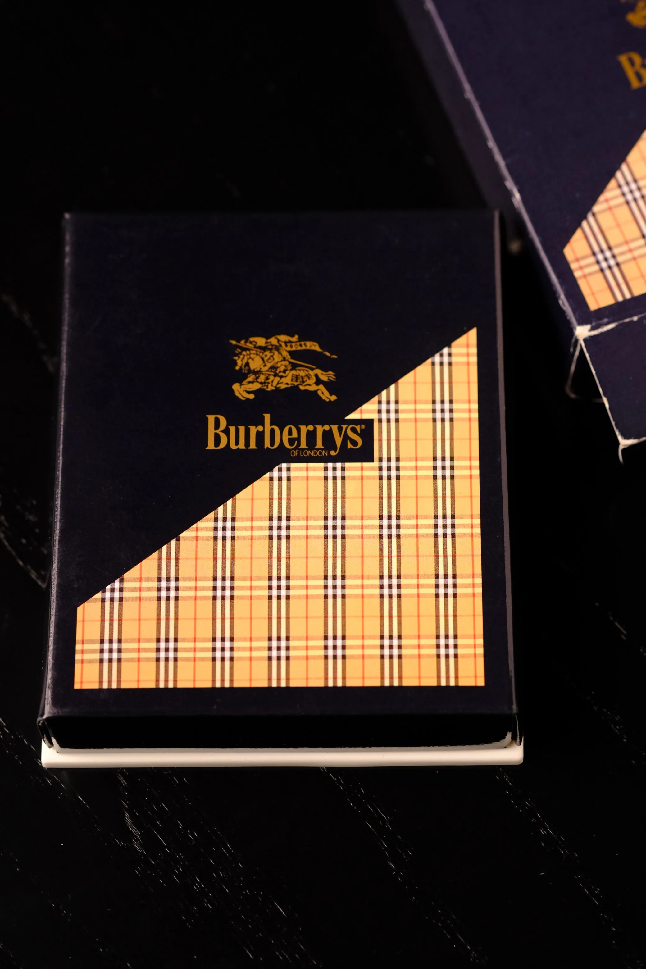 Vintage Burberry Lighter w/Box