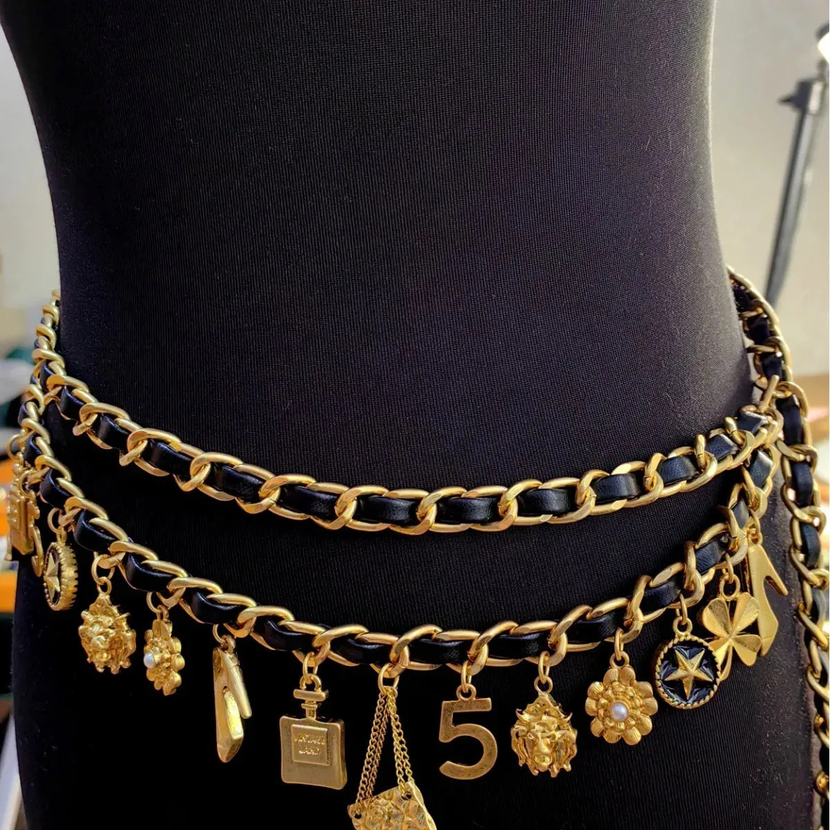 Vintage Waist Chain Woven
