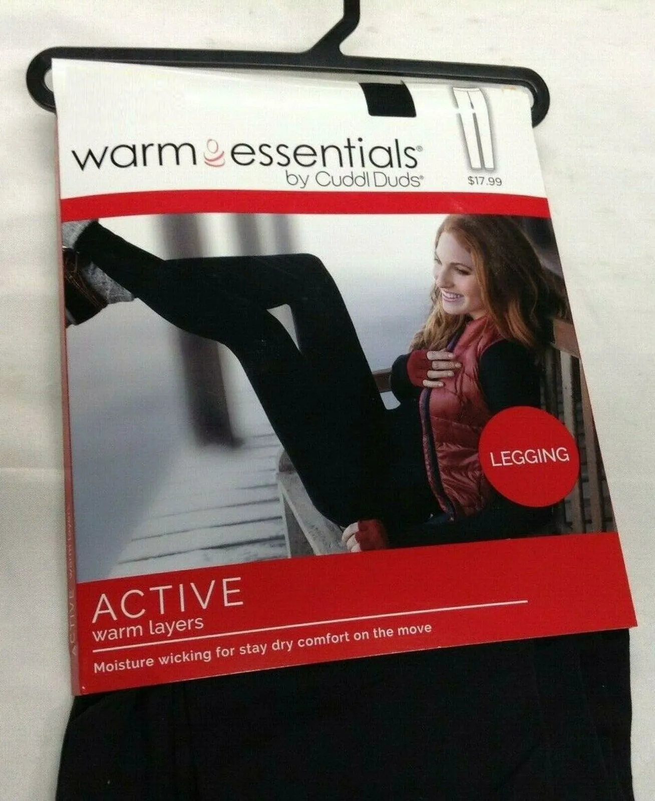 Warm Essentials by Cuddl Duds Women's Active Leggings