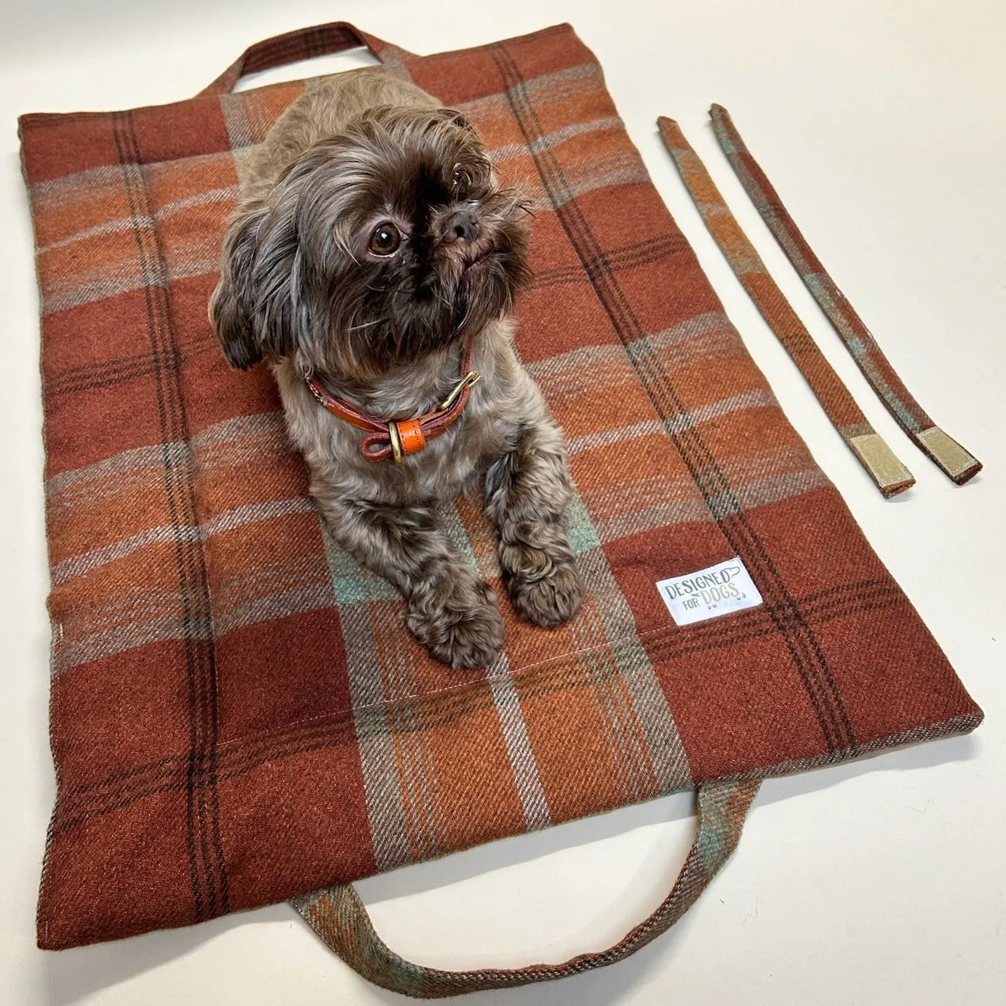 Warm Spice Tartan Picnic Pads