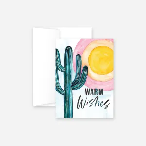 Warm Wishes Greeting Card