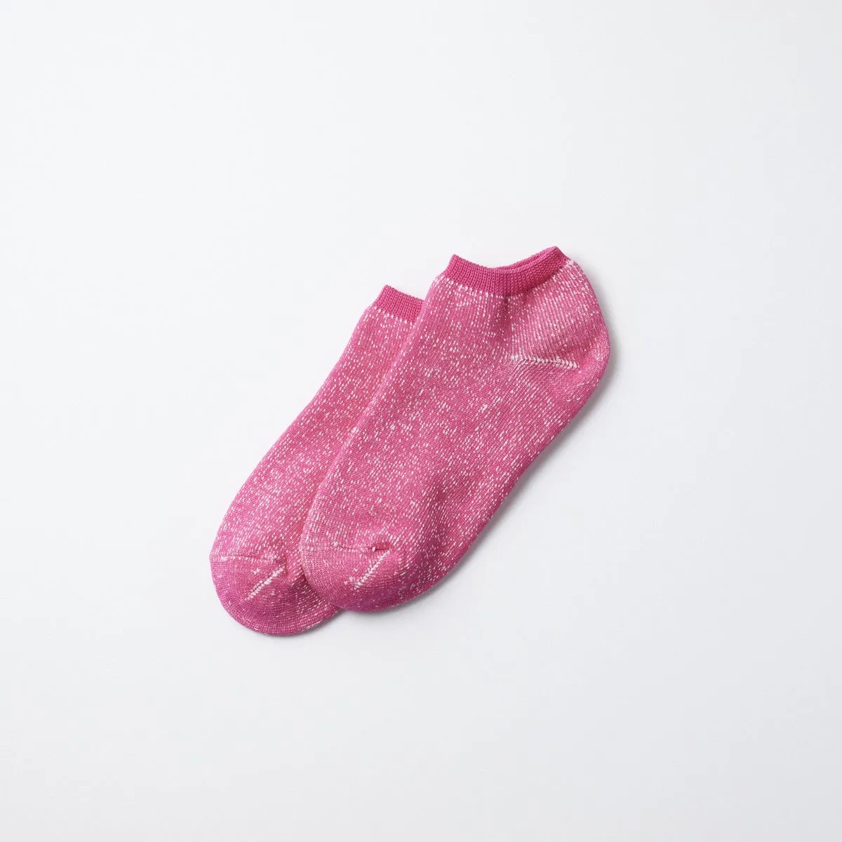 Washi Pile Short Socks - Neon Pink