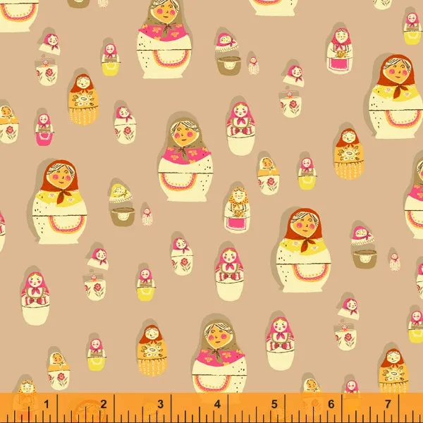 West Hill, Matryoshka Dolls in Warm Tan