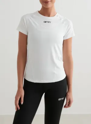 White Soft Basic Short Sleeve
