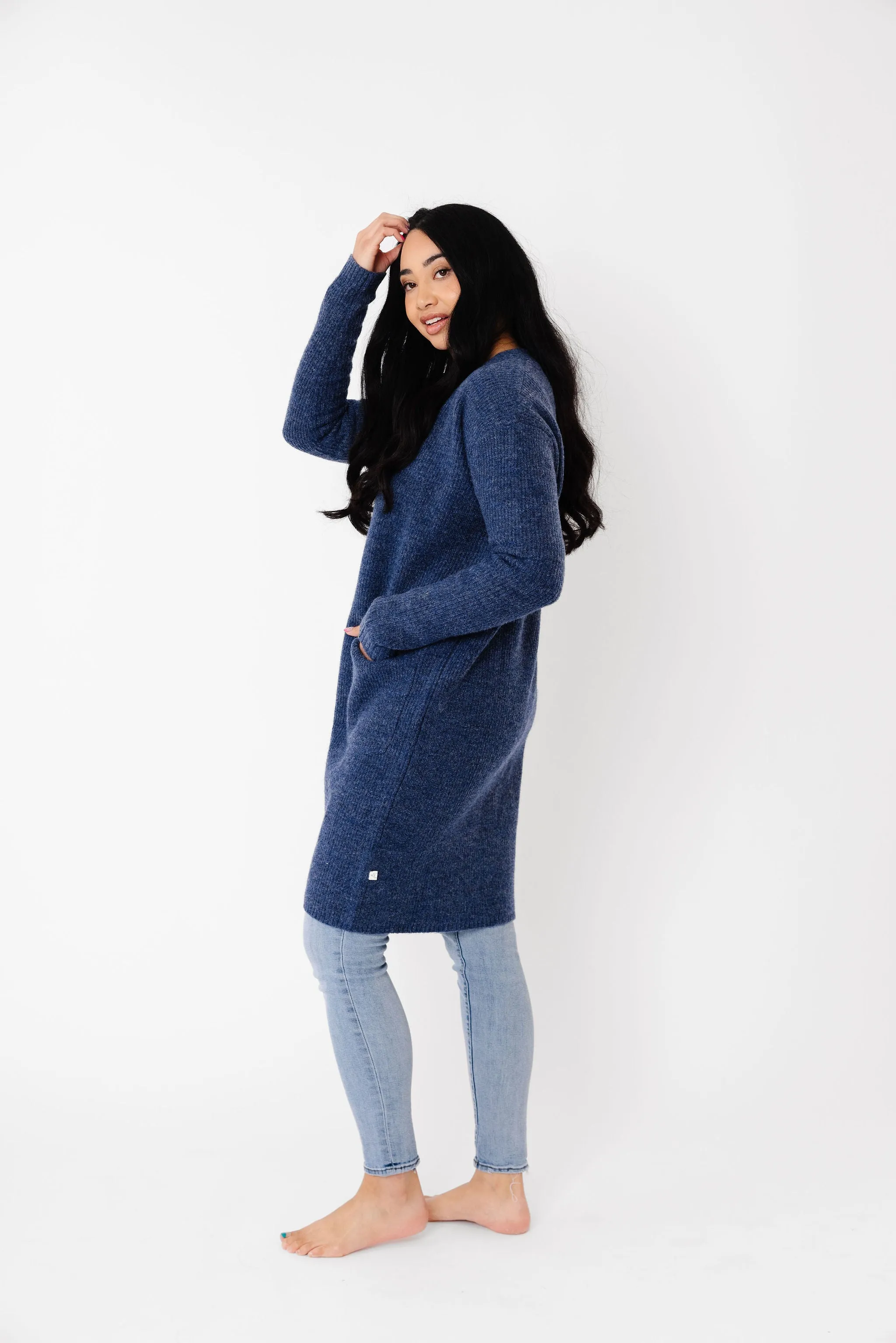 Women's Luxe Cardigan - Navy