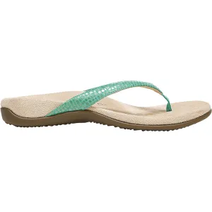 Women's Vionic Dillon Green Lizard Leather