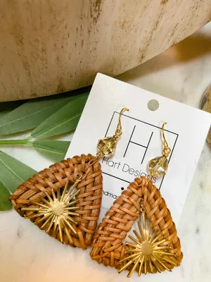 Woven Accent Earring