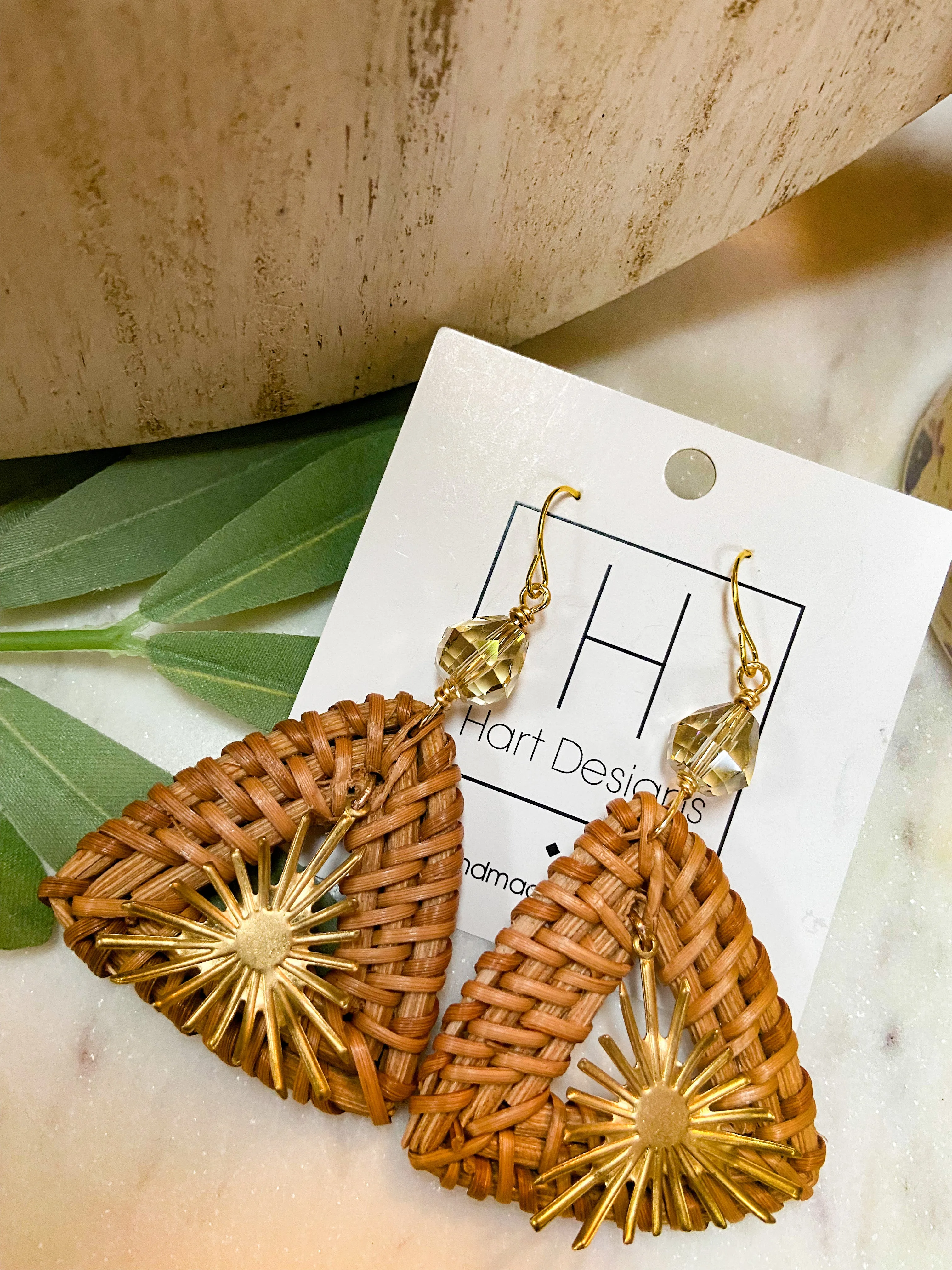 Woven Accent Earring