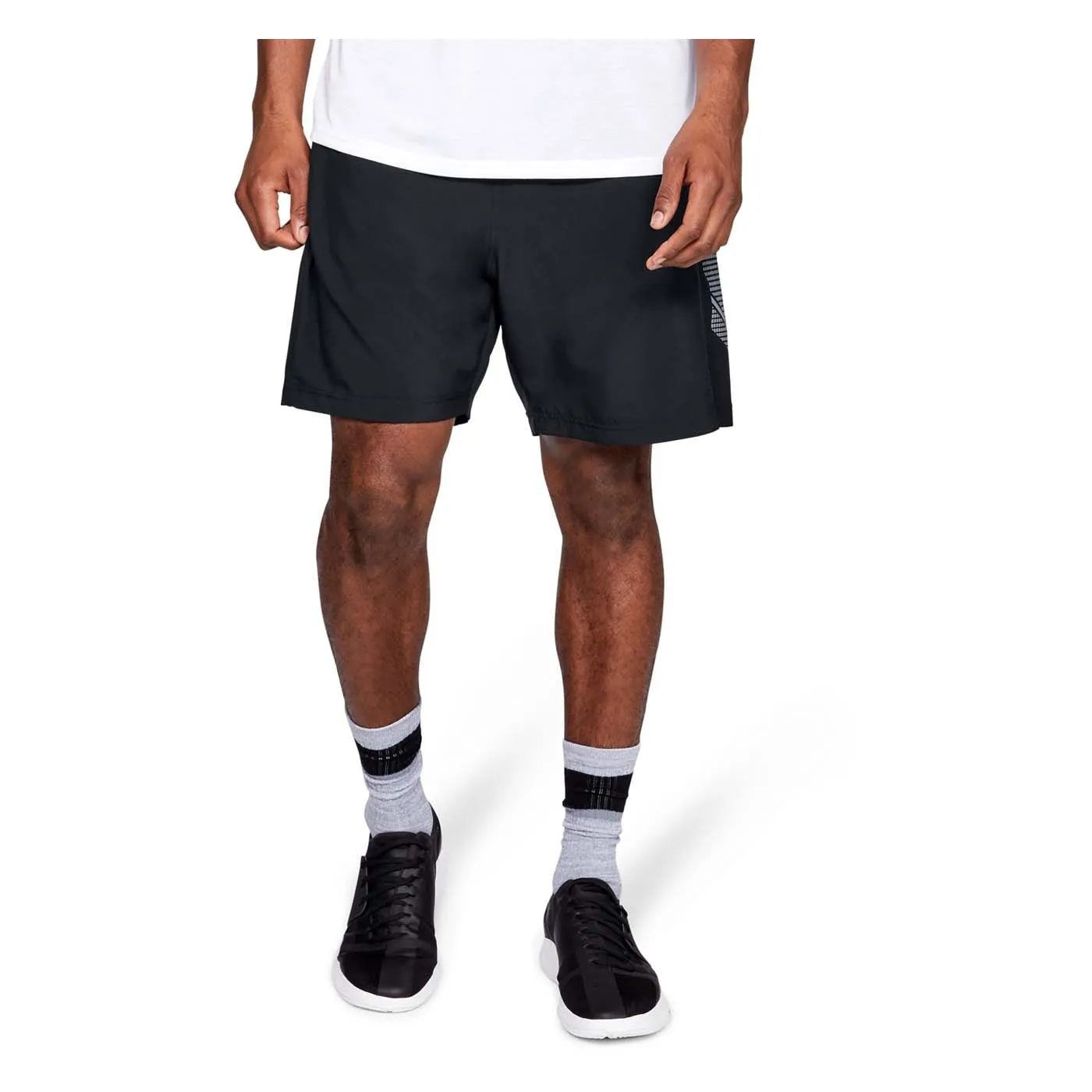 Woven Graphic Short