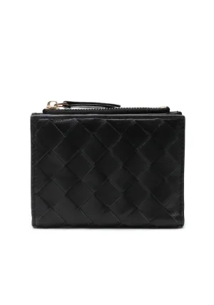 Woven Wallet Small - Black