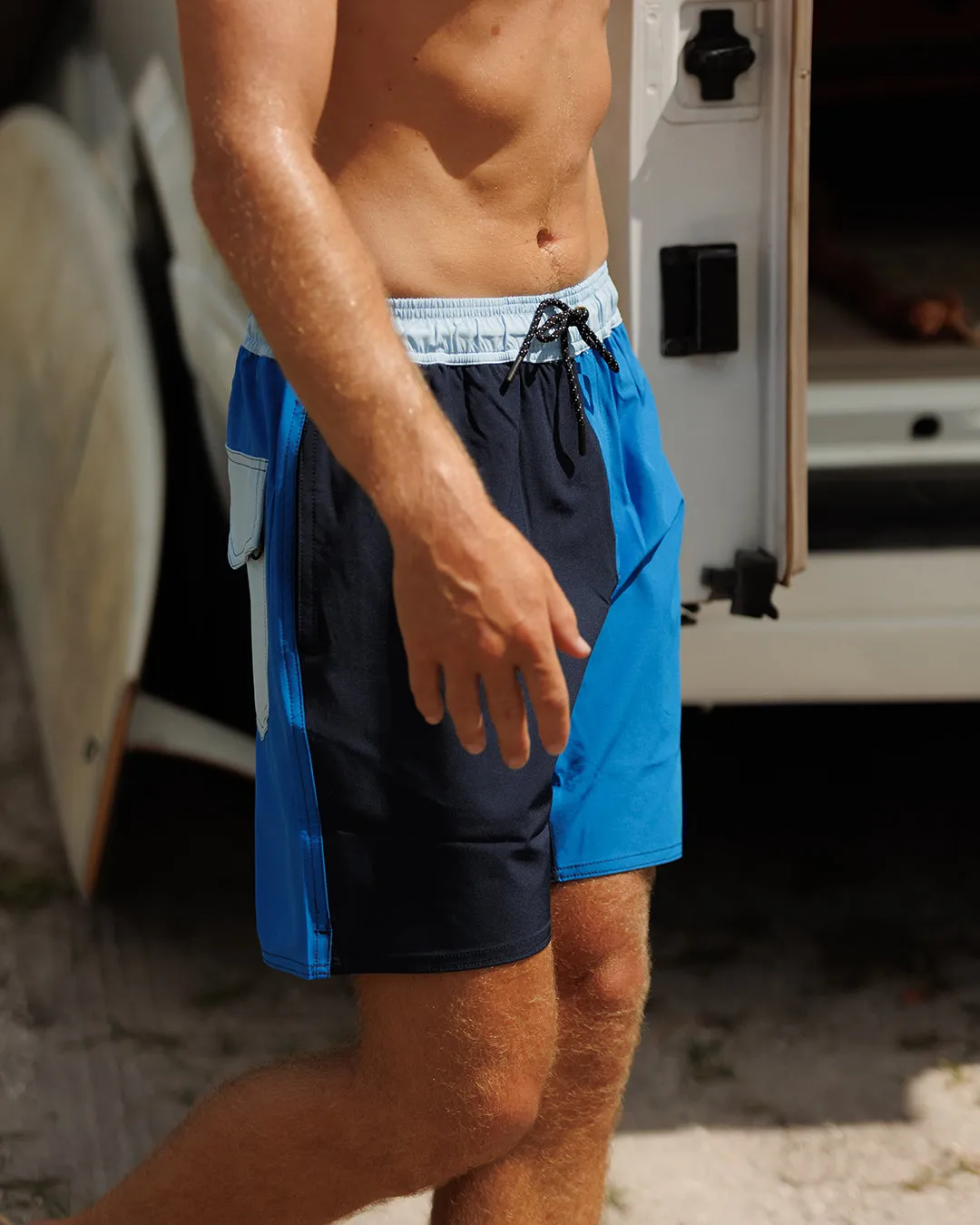 Wright Short - Navy/Royal