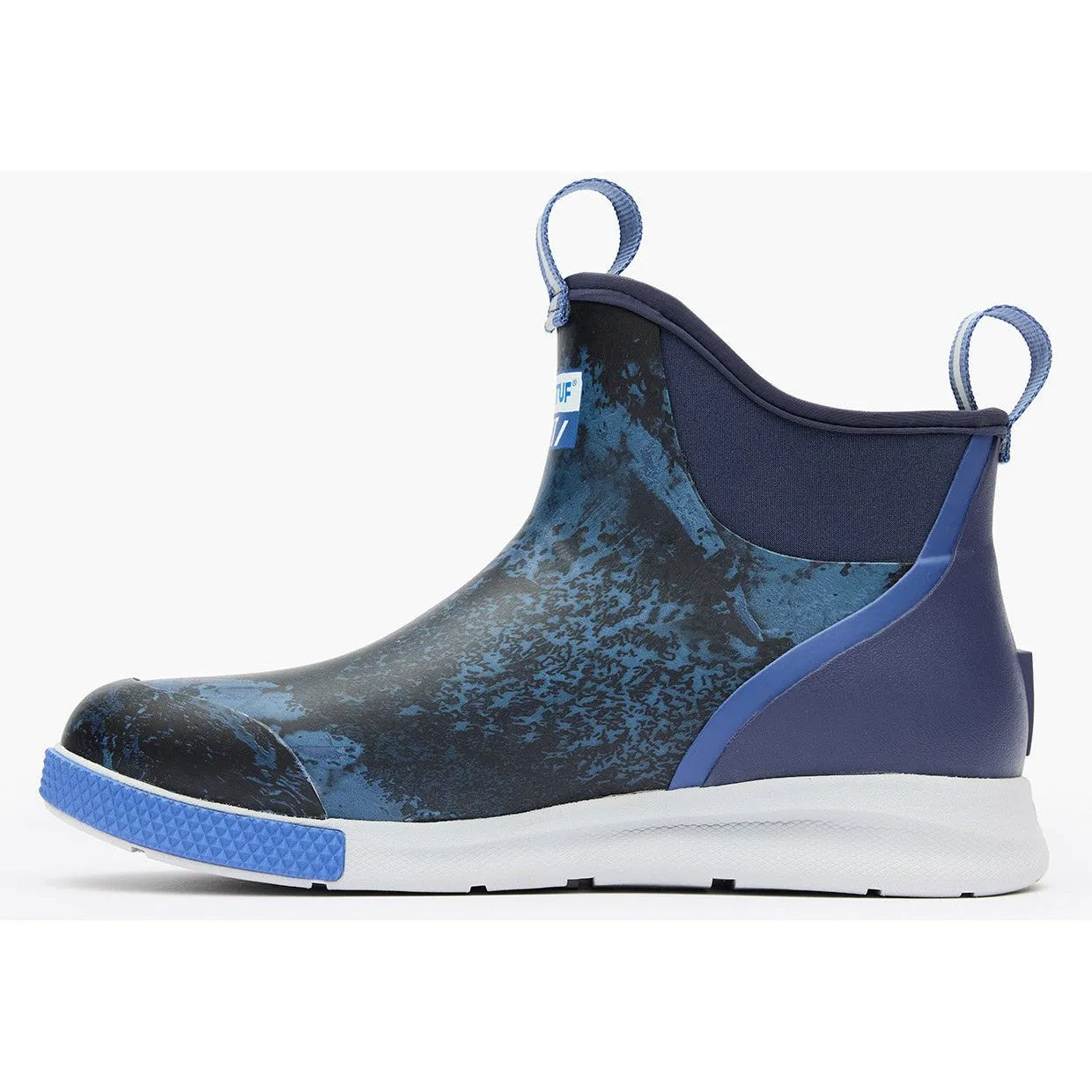 Xtratuf Men's Ankle 6" Soft Toe Waterproof Slip Resist Sport Deck Boot -Blue- XADSM202