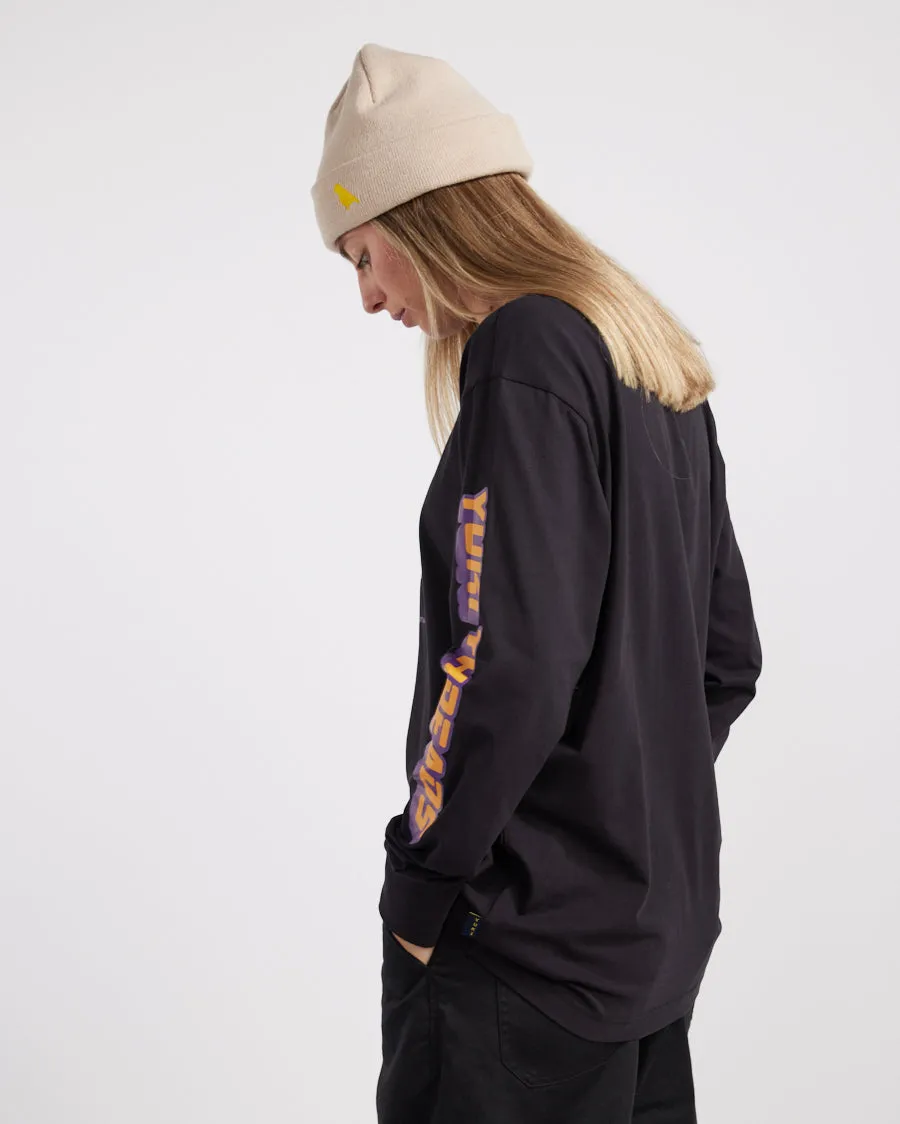 Y2K LS Tee Black