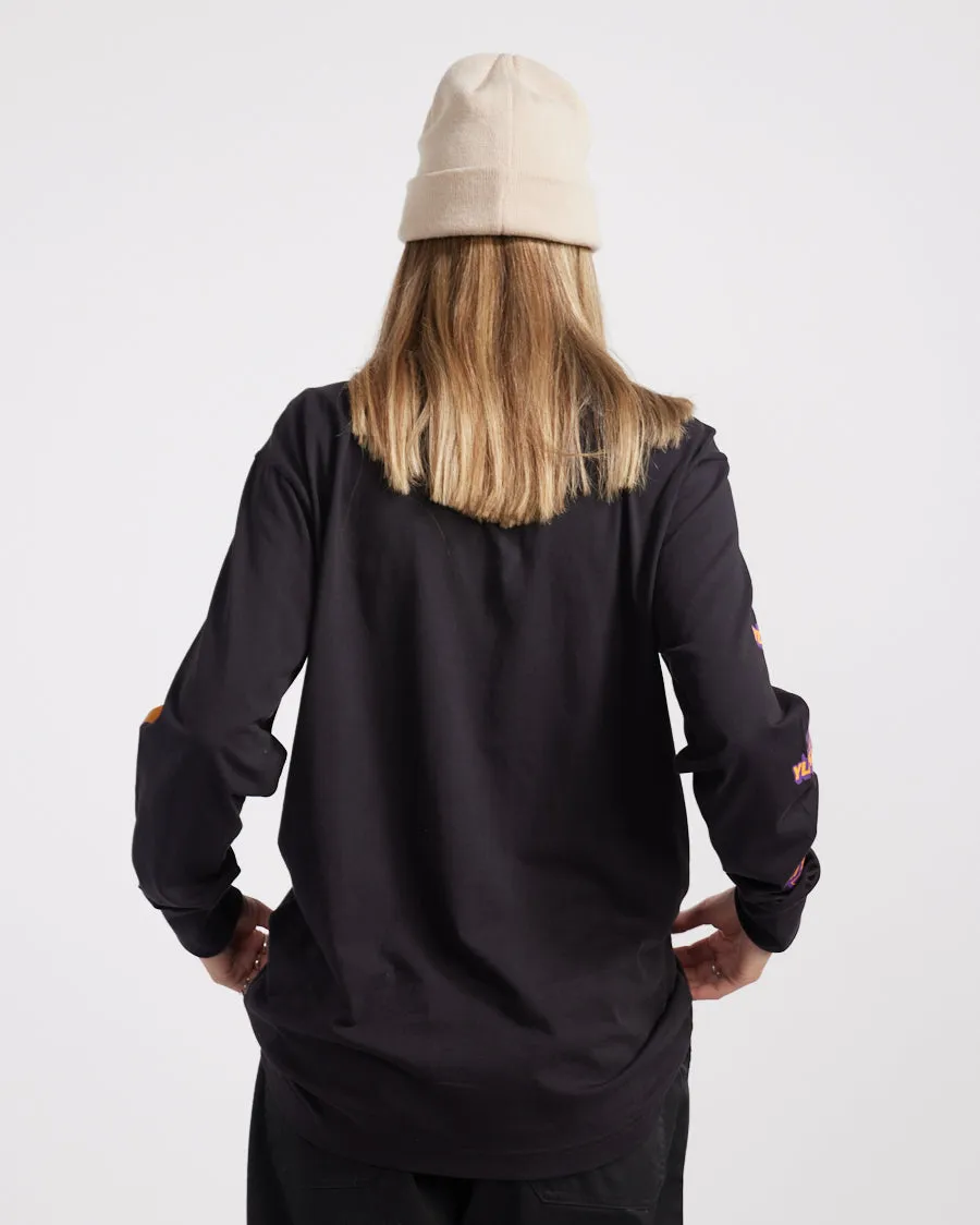 Y2K LS Tee Black