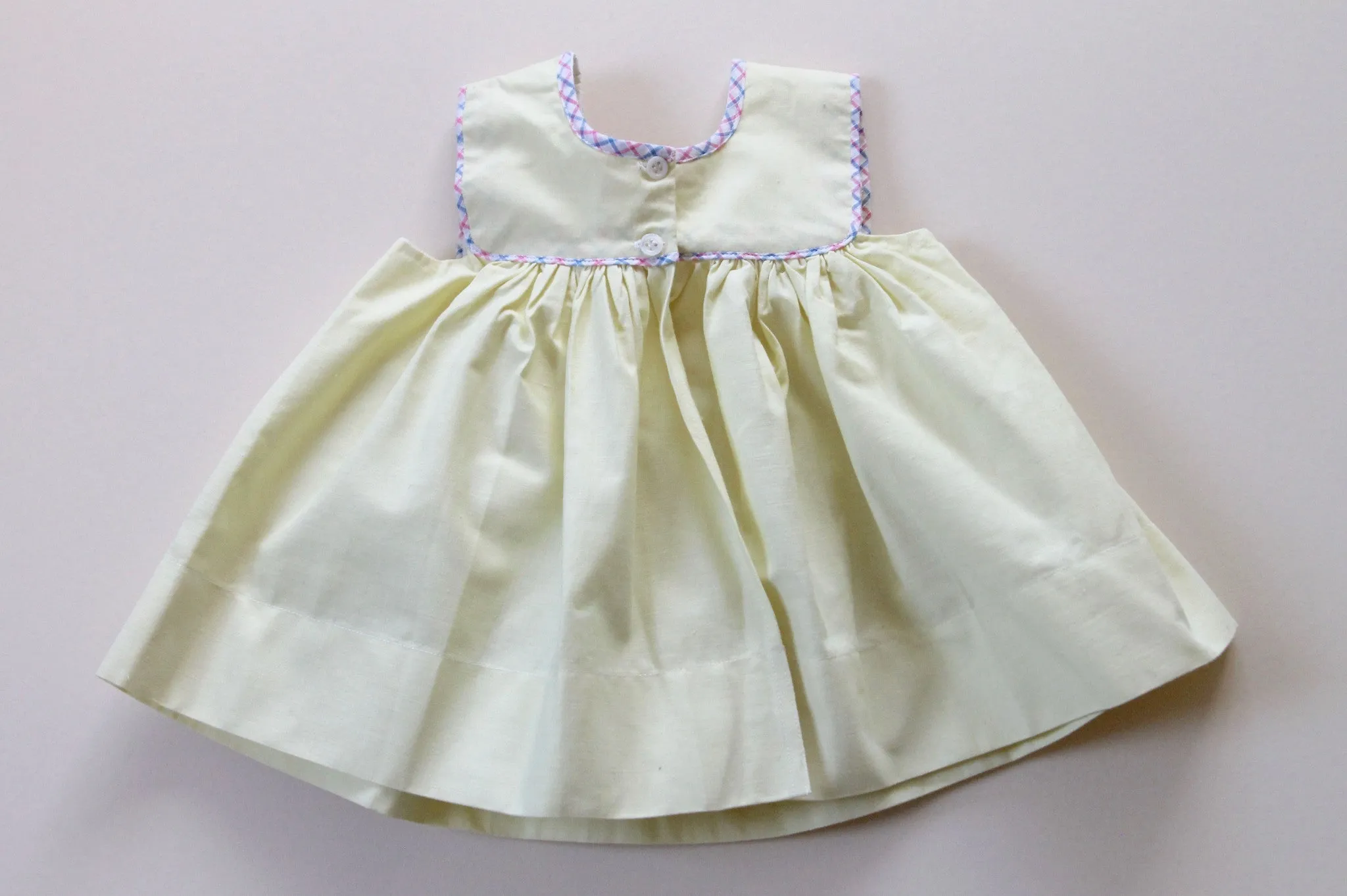 Yellow baby pinafore dress - 3m - 50% off