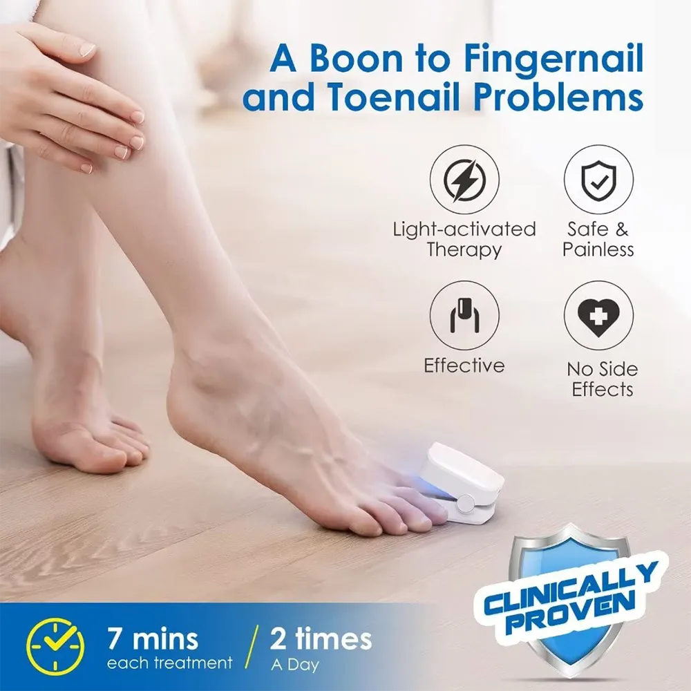 Zaho™ Revolutionary High-Efficiency Light Therapy Device For Toenail Diseases