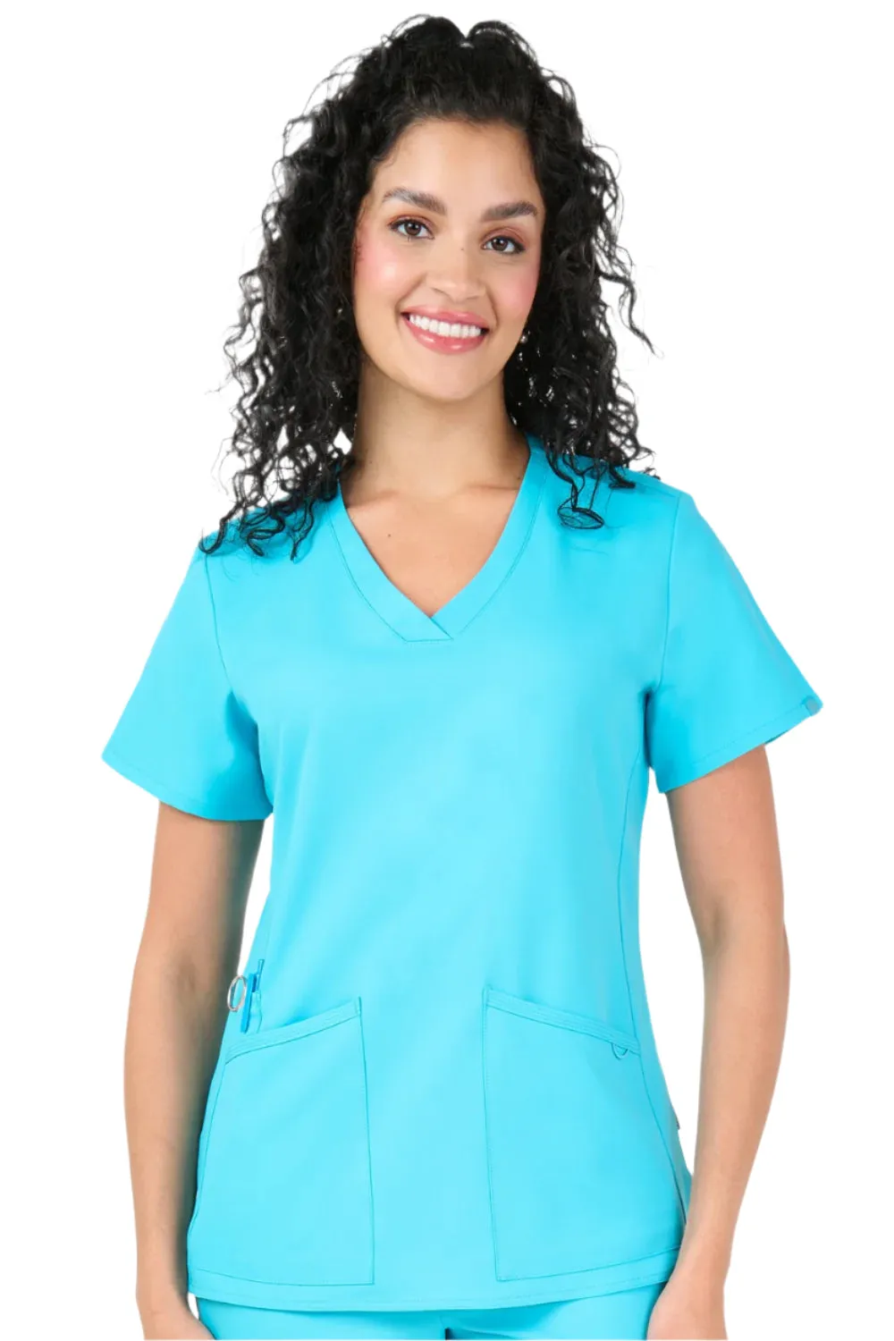 Zavate Scrub Top Studio Focus V Neck 1165