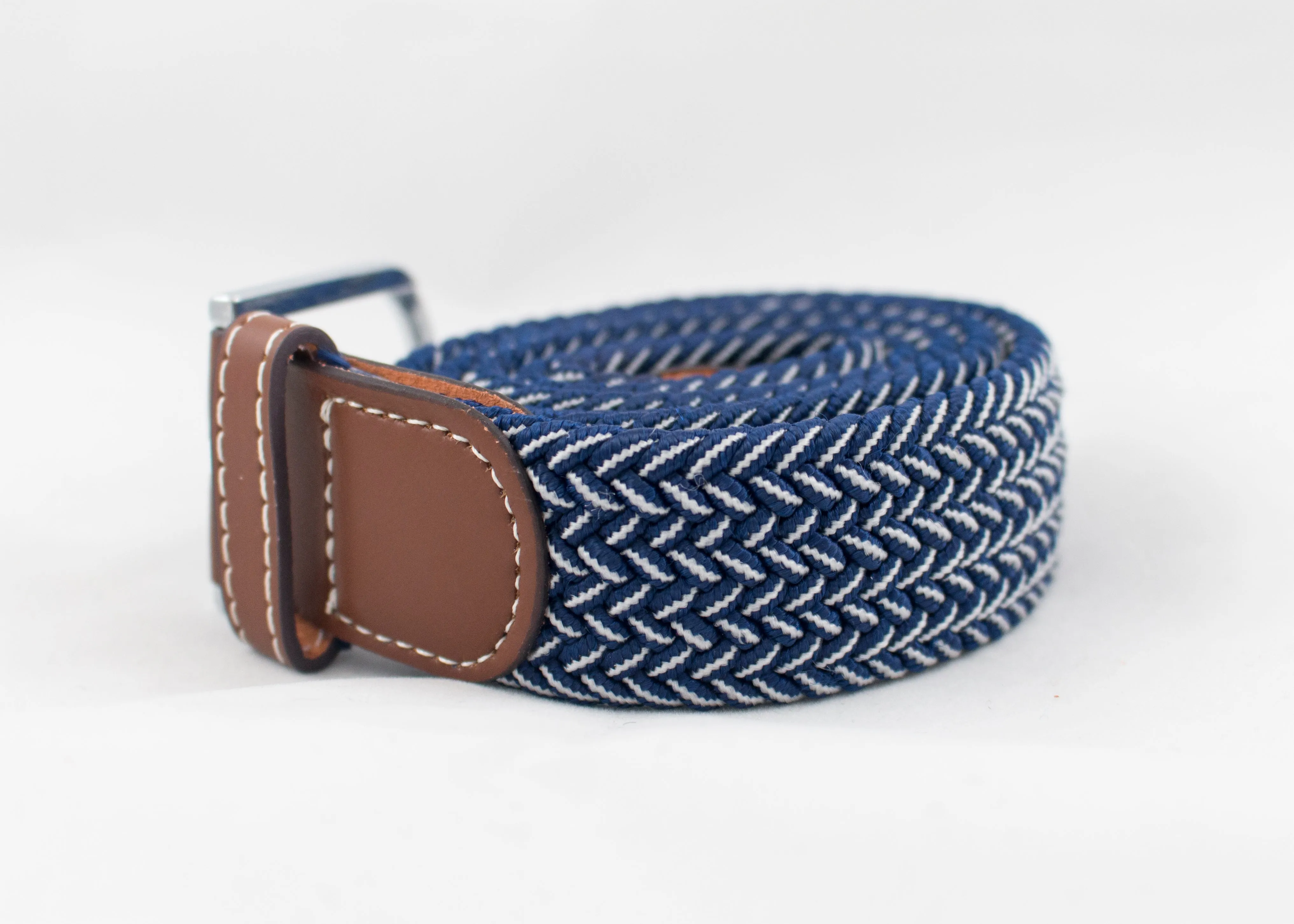 Zig-Zag Woven Belts