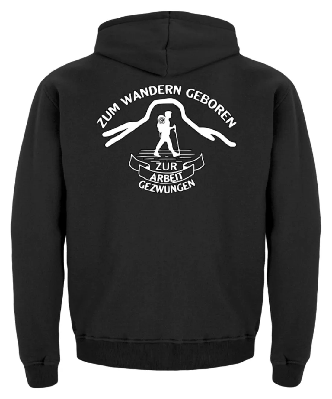 Zum Wandern geboren...  - Kinder Hoodie
